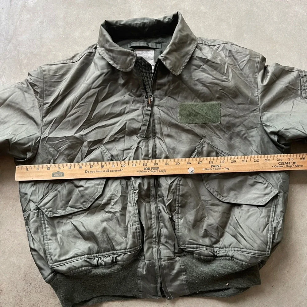 Propper International CWU-45/P Flight Jacket Mens XL Green Aramid Military Flyer